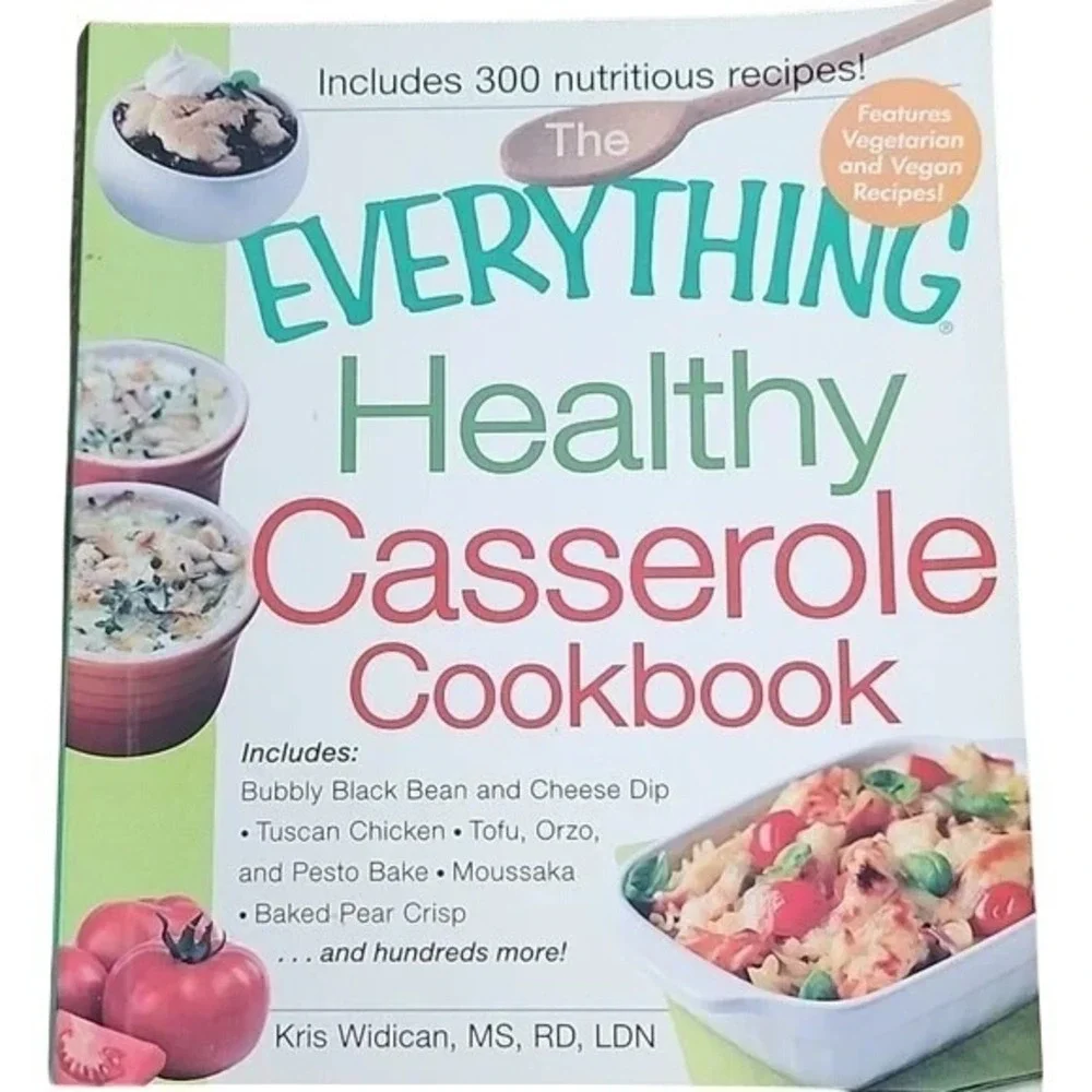 The Everything Healthy‎ Casserole Cookbook by Kristen Widican, Paperback